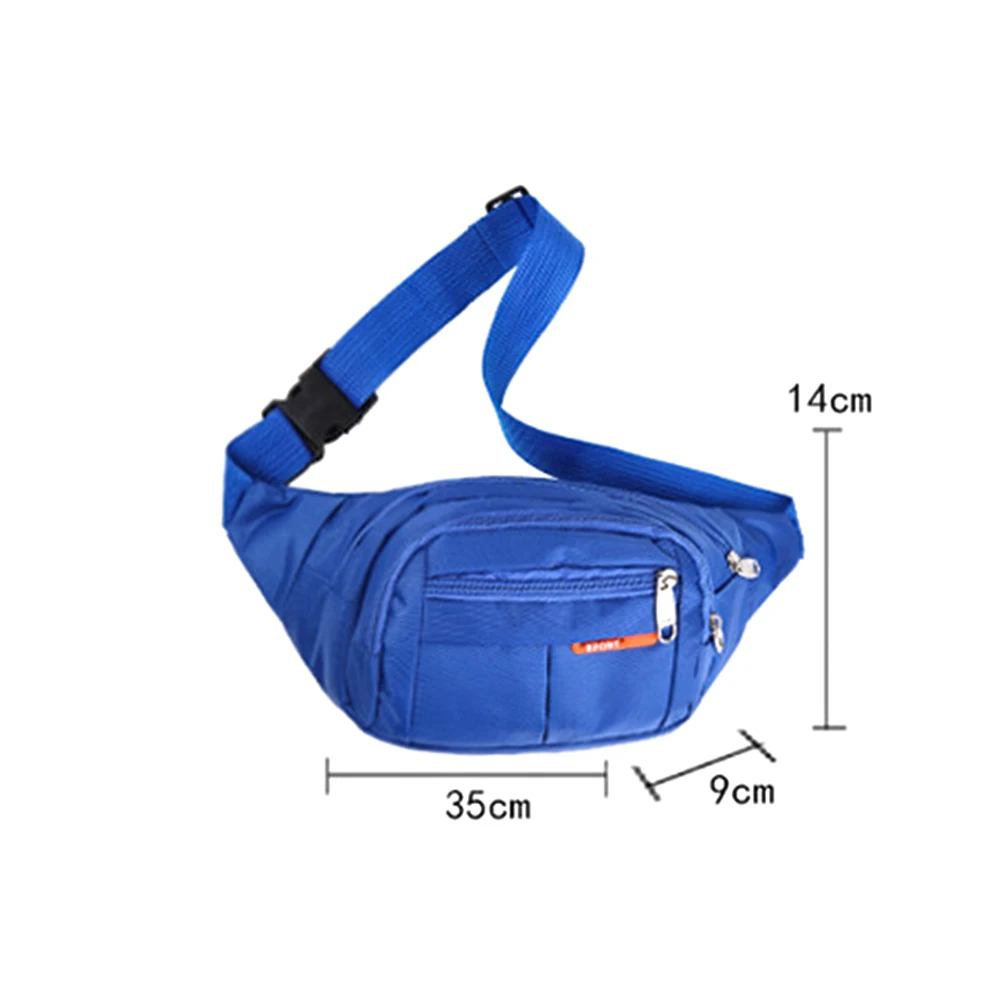 Kidney Row Bum Bag Women Waist Bag Hip Belly Banana Bum Chest Belt For Men Male Female Fanny Pack Pouch Purse