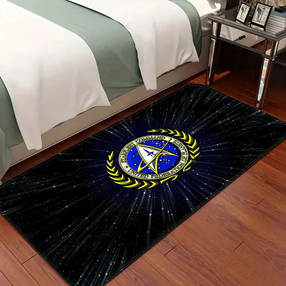 S-Star T-Trek Door Mat Washable Non-Slip Living Room Sofa Chairs Area Mat Kitchen Welcome Doormat