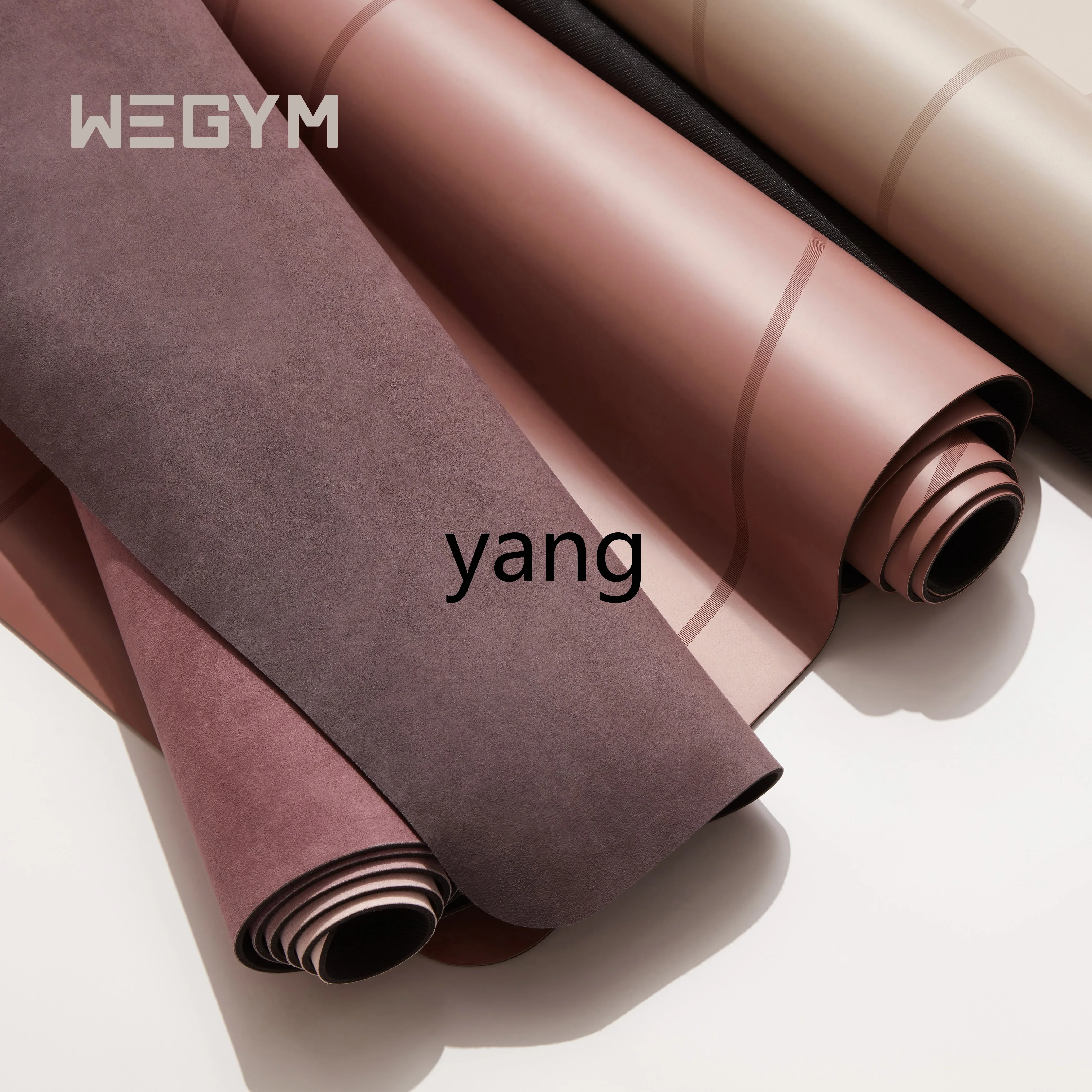 CX Natural Rubber Suede Yoga Mat Non-slip Silent Eco-friendly Professional Mat