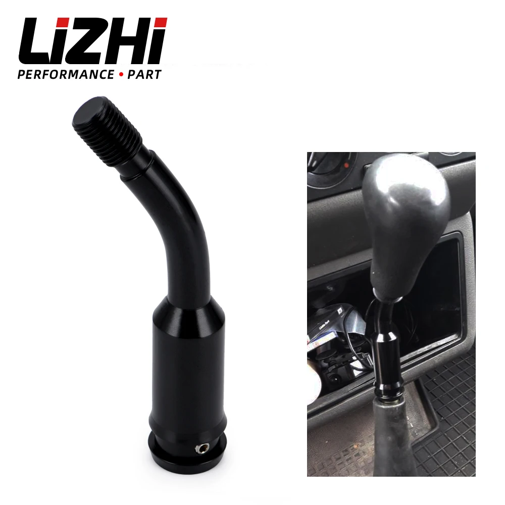 LIZHI RACING - Gear shift shifter stick lever 5 inch BEND BENT extension 5 Colors For VW T4 T25 1985-2003 LZ5467