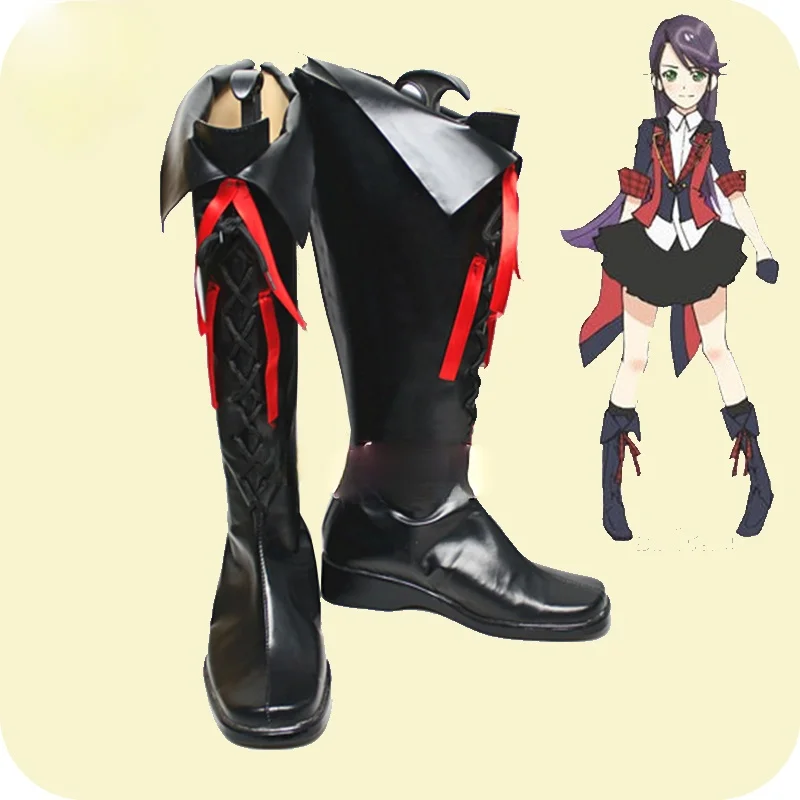 AKB0048  Sayaka Anime Characters Shoe Cosplay Shoes Boots Party Costume Prop