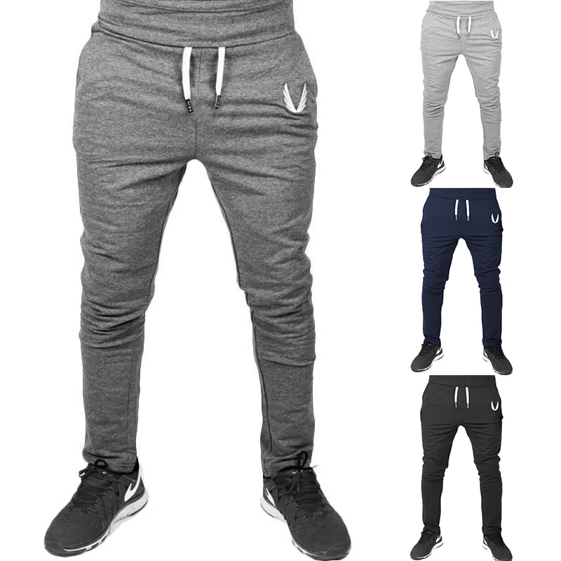 

Men's Casual Sweatpants Trasuit Elastic Waist Long Trousers Youth Faion Spor Fit Leggings for All Seasons