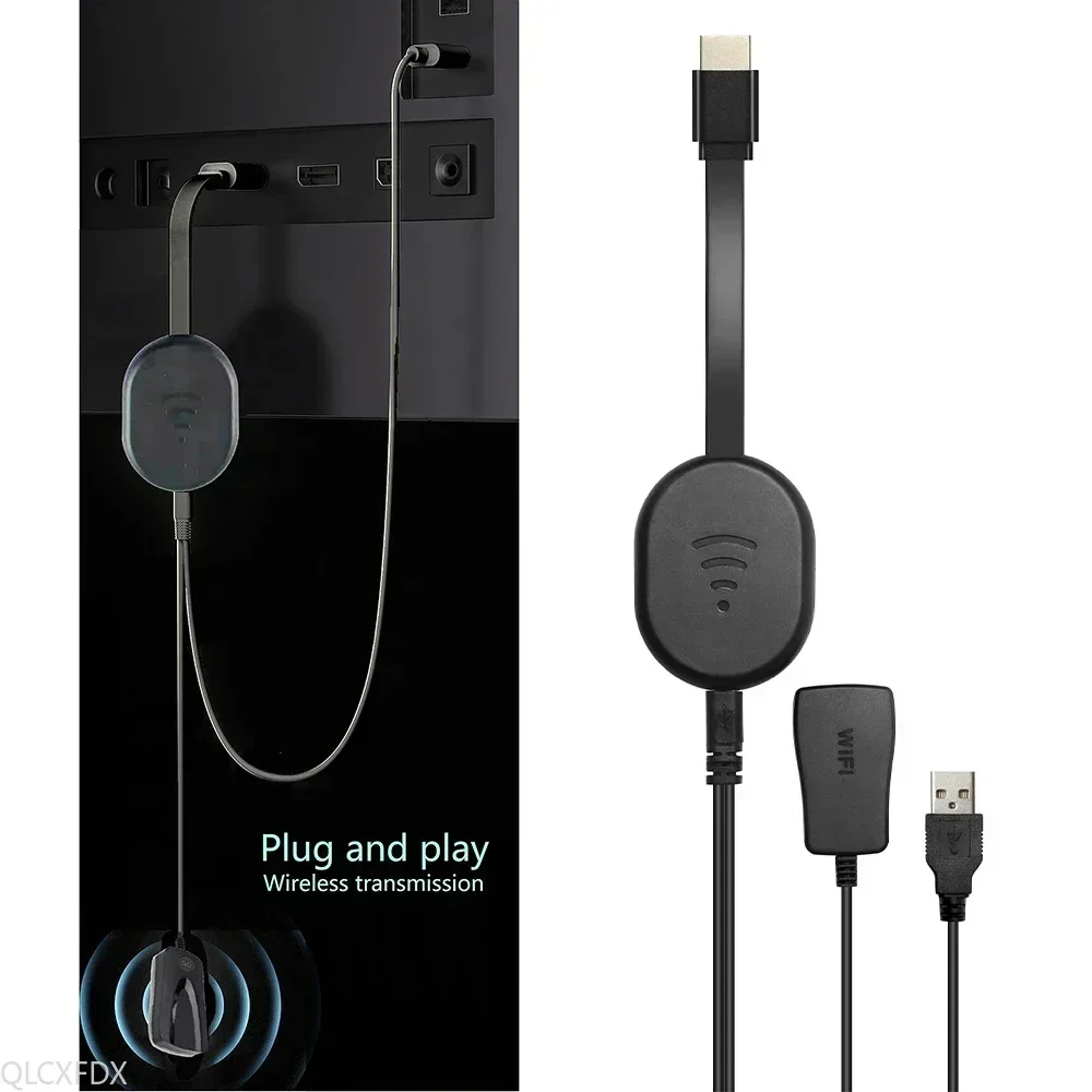 جهاز استقبال للتليفزيون 2.4G/5G HD 1080P شاشة مرآة جهاز عرض لاسلكي واي فاي عرض DLAN دونغل استقبال ليوتيوب لنظام أندرويد iOS لينكس