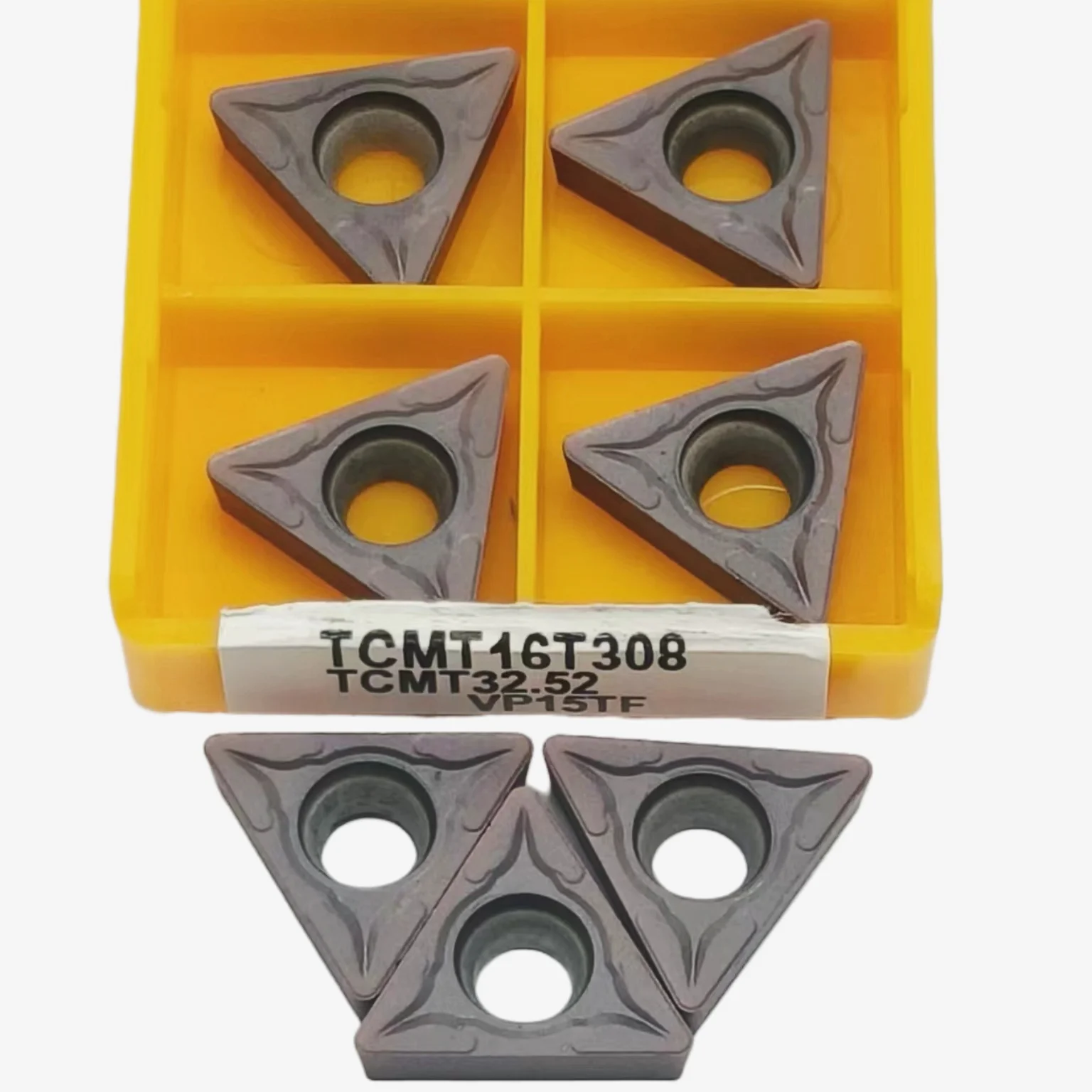 Inserto in metallo duro TCMT16T304 TCMT16T308 VP15TF UE6020 utensile per tornitura di metalli utensili per tornitura interna TCMT16T304 fresa