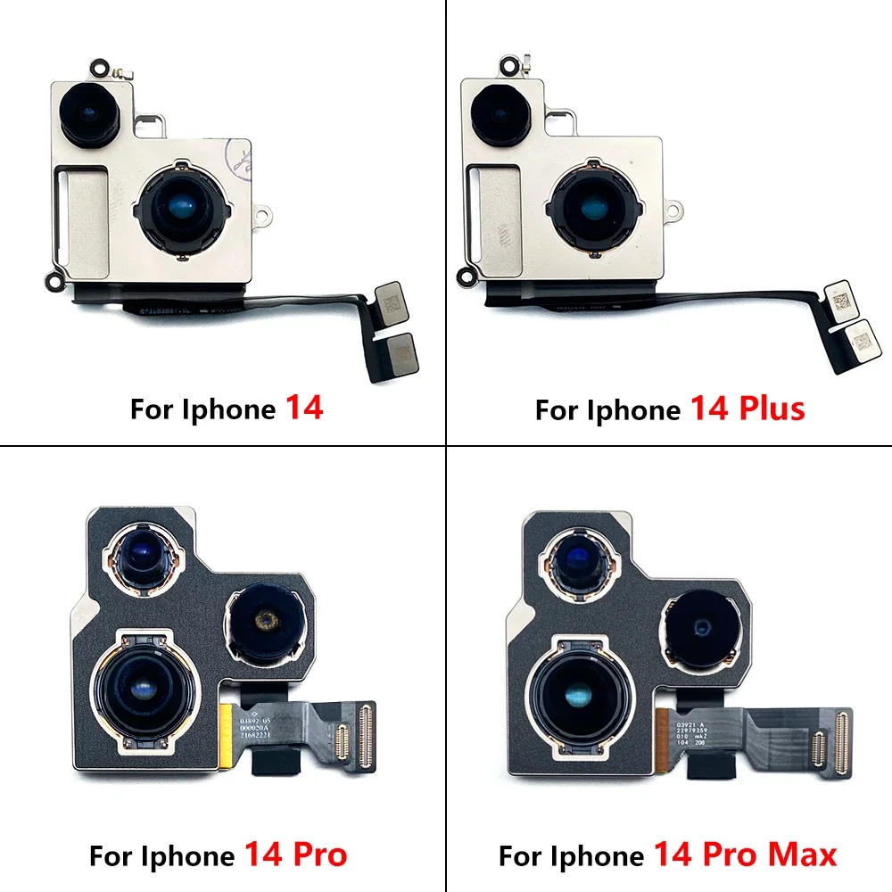 MNAZ Ori Tested Rear Big Back Camera Flex Cable Main Camera Module Replacement For IPhone 11 12 Mini 13 Pro Max 14 Plus