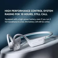 Sanag B91 Bone Conduction Earphones IPX8 Swiming Waterproof 64GB MP3 Wireless Headphone With Night Running light tube headset