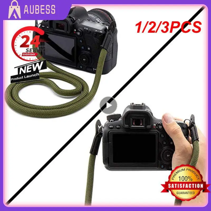 1/2/3PCS Round Hole Rope Innovative Multi-function Retro Camera Rope High Quality Comfortable Lanyard Consumer Electronics