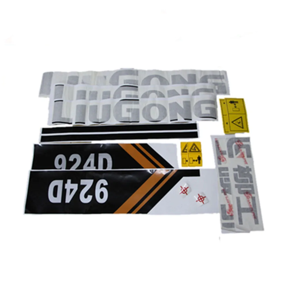 

LiuGong 924D Full Vehicle Sticker LiuGong Excavator Sticker Excavator Parts LiuGong Excavator 924D Full Vehicle Sticker Decal