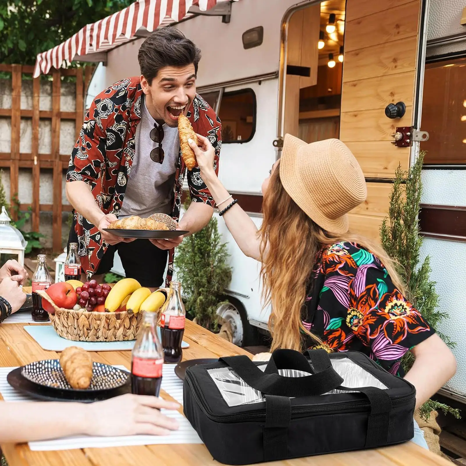 

Изолированная переноска для запеканки, портативная складная термосумка, сумка для транспортировки еды, подогреватель кастрюли для транспортировки, доставки еды