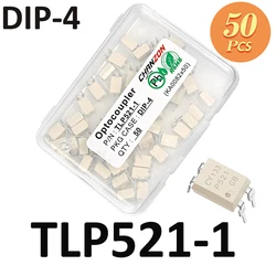 50Pcs/Lot Optocoupler TLP521-1GB TLP521 P521 DIP-4 DIP New and Original  IC In Stock Chanzon