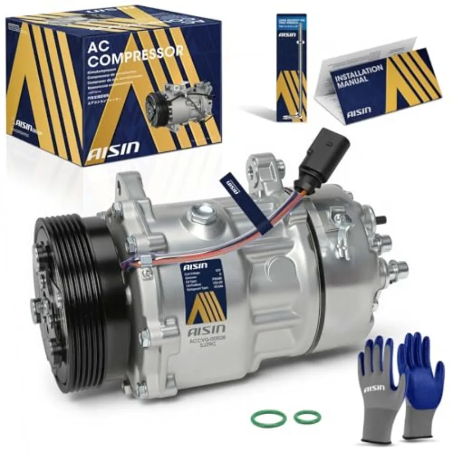 

Aftermarket AC compressor for Volkswagen Jetta 1999-2000/2002-2005, Golf 1999-2006, Beetle 1998-2006, Audi TT 2000/2002-2006 du