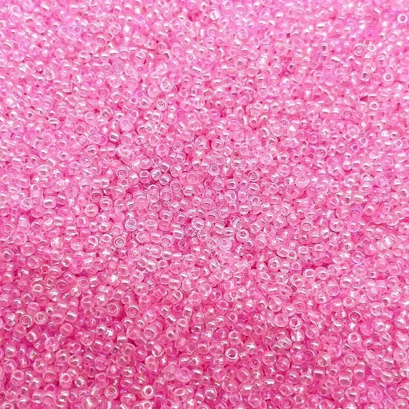 10g 2/3/4mm Mini Runde Glasperlen Tschechische AB-Farbglasperlen für Schmuckherstellung DIY Ohrringe Armband Halskette Zubehör – Detail 8