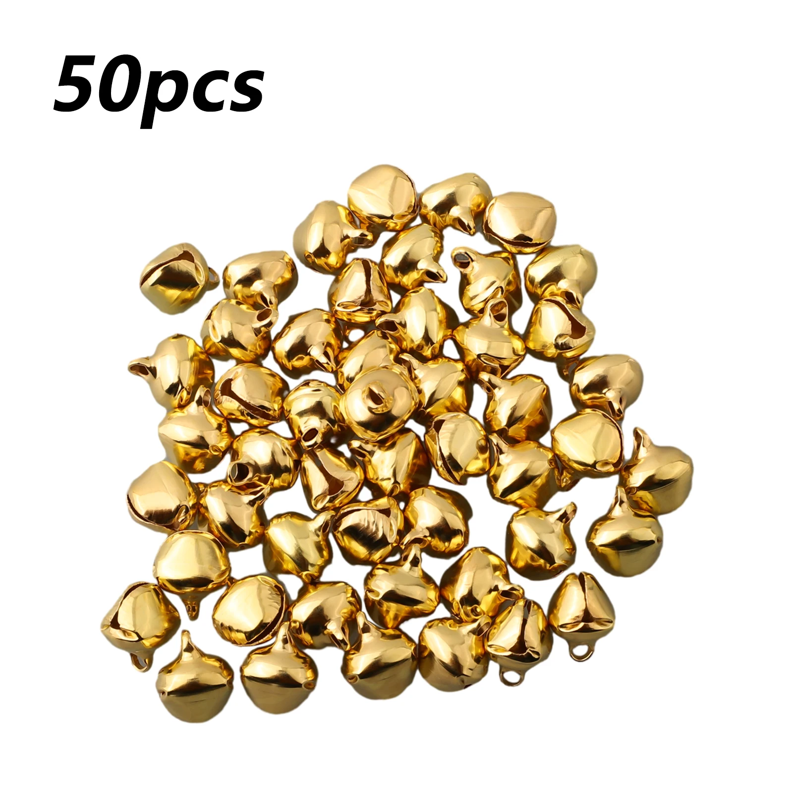 Party Decor Essential  Gold Craft Bells Jingle Bells Iron Pendant  Rust Resistant  No Discoloring or Chipping  Long Lasting Use