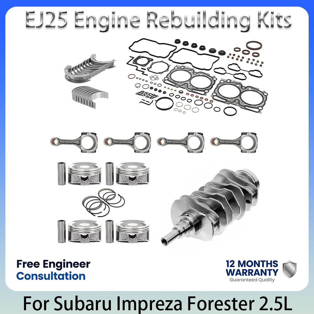 

Engine Rebuilding Kits For Subaru EJ25 EJ251 EJ253 2.5L 2.5 L T H4 Non Turbo 00-09 10105AB270 Impreza Forester Legacy Outback
