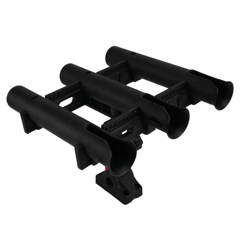 

A74K-держатель удочки для лодки с монтажным кронштейном, тройной держатель удочки, крепление на палубе, система поддержки удочек