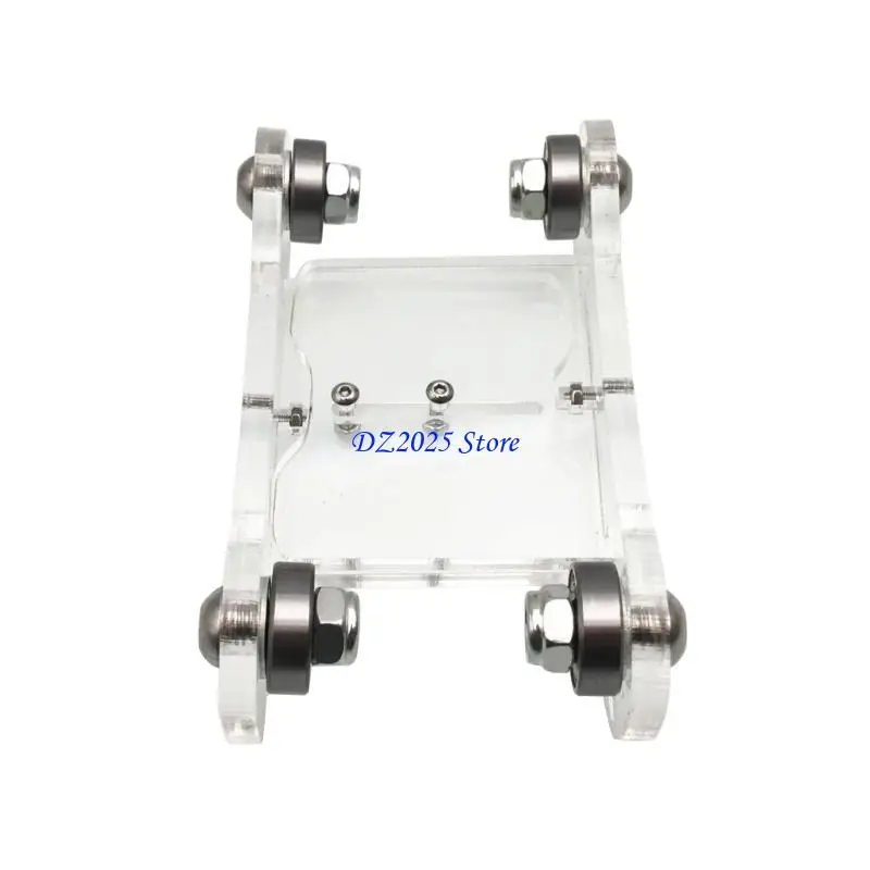 

Q6RC Printer Filament Holder With Bearings Supplies Bracket Transparent Adjustable