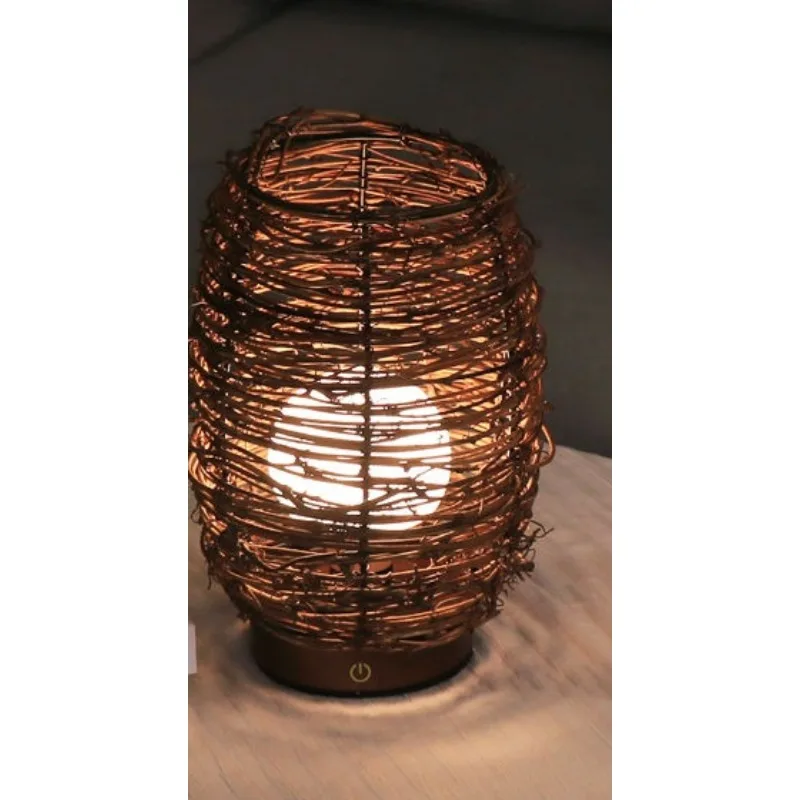 

Table lamp new Chinese style, atmosphere tea room living room bedroom bedside night light