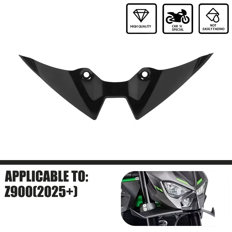 

Для Kawasaki Z900 Z900SE 2025 + передний спойлер, прижимная сила, голый аэродинамический дефлектор крыльев Z 900 SE, расширение передней фары