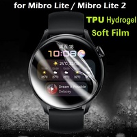 10PCS TPU Hydrogel Soft Screen Protector for Xiaomi Mibro Lite 2 Smart Watch HD Clear Protective Film
