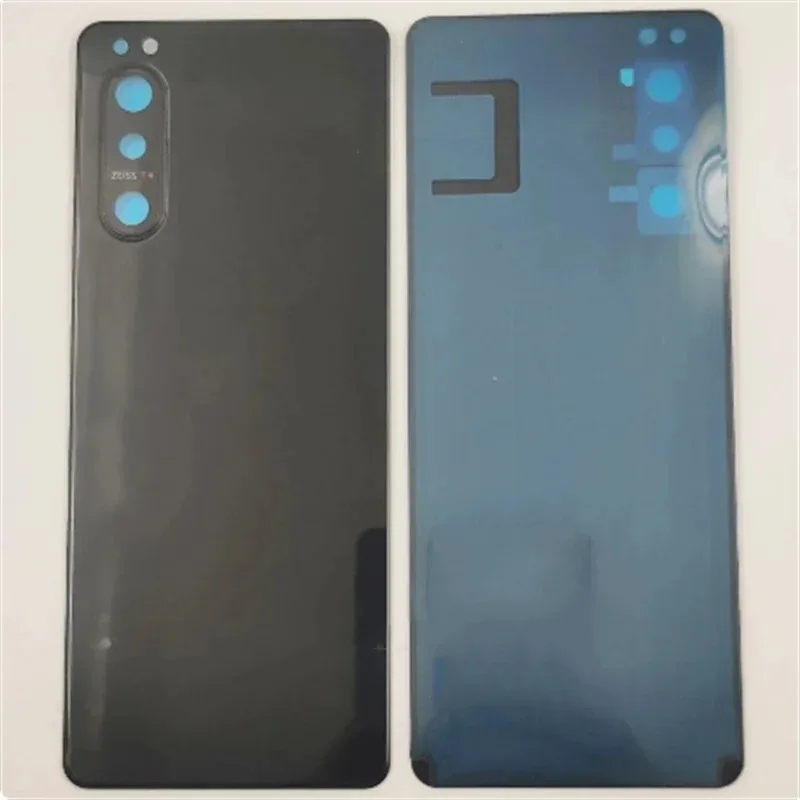 substituir-vidro-traseiro-para-sony-xperia-5-iii-capa-traseira-tampa-traseira-caixa-do-painel-com-lente-da-camera