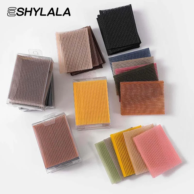 10PCS Non Slip Hair Sectioning Gripper Pads Hair Styling Accessories for Salon Makeup and Home Use