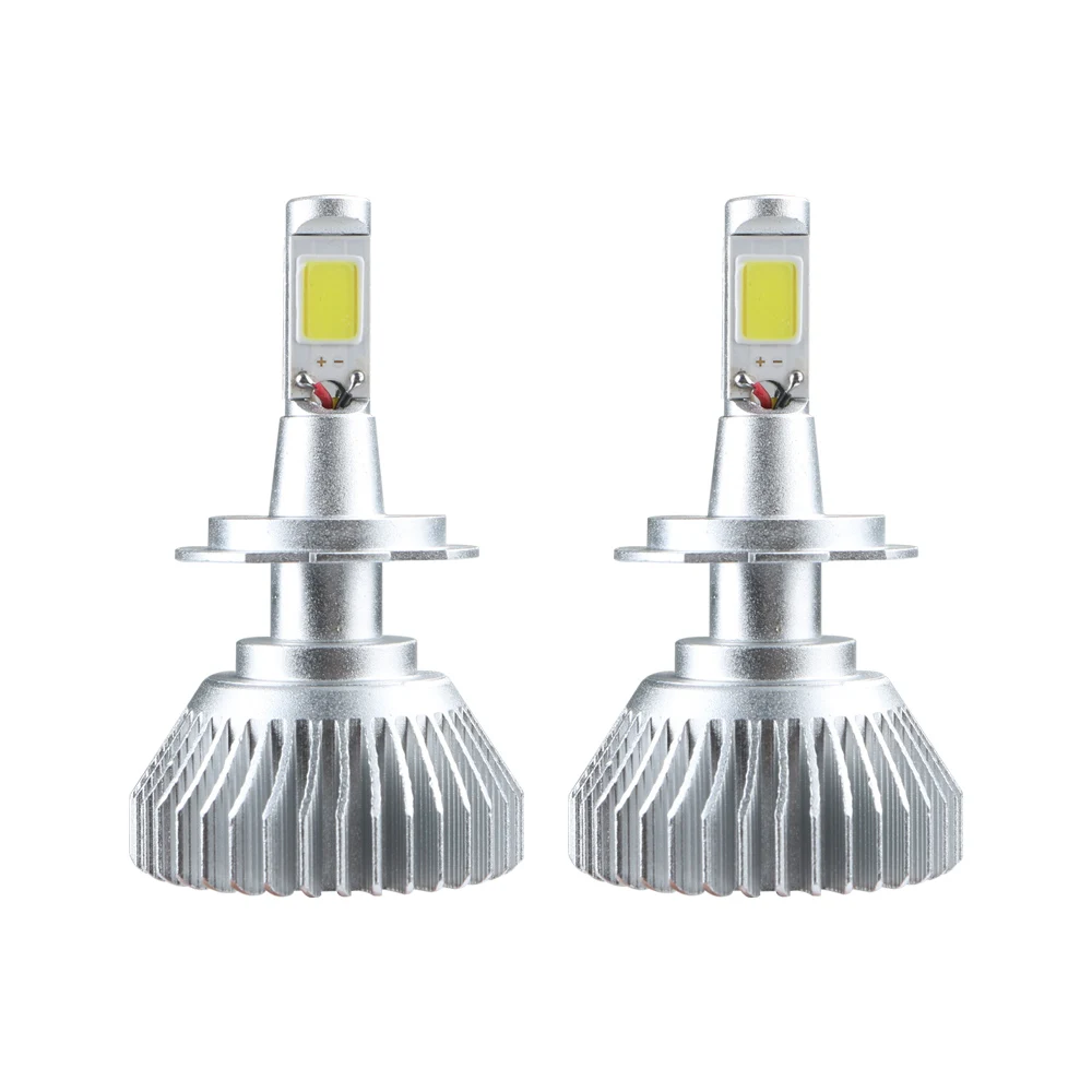 

2PCS/Set 12V Car Headlight Bulb X5 H1 H4 H7 H11 COB LED 40W 6000K Super Bright Auto Headlamp Fog Lamp Car Styling N5