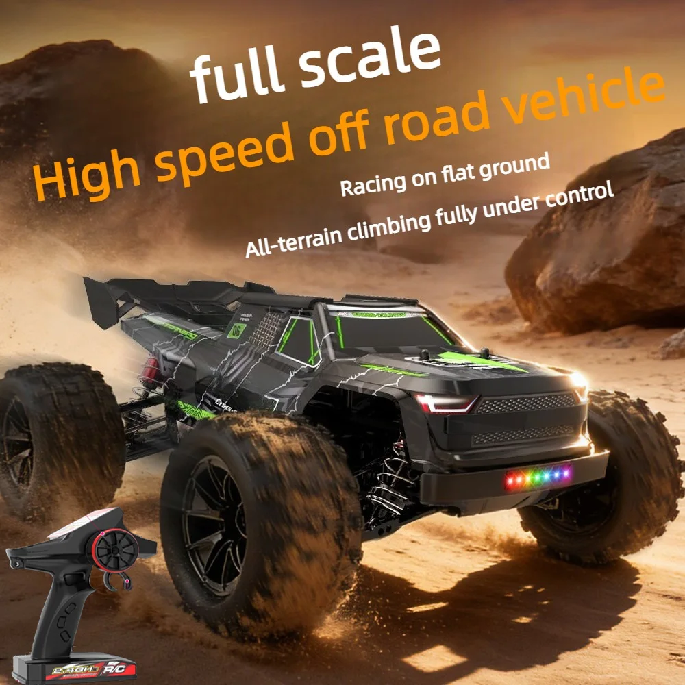 

C8831 1/14 4WD RC Off-Road Vehicle with Carbon Brush High-Speed Anti-Slip Shock Absorber Lights RTR All-Terrain RC Toy Car