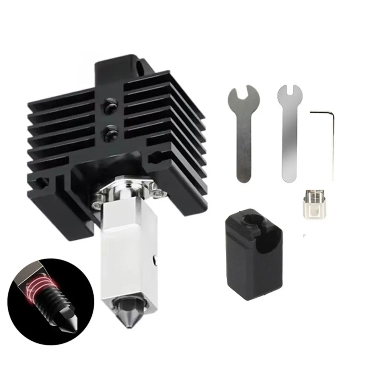 L70A For P1/X1 Hotend Complete Hotend Upgrade Hot End P1/X1 Accessories 3D Printing Parts C