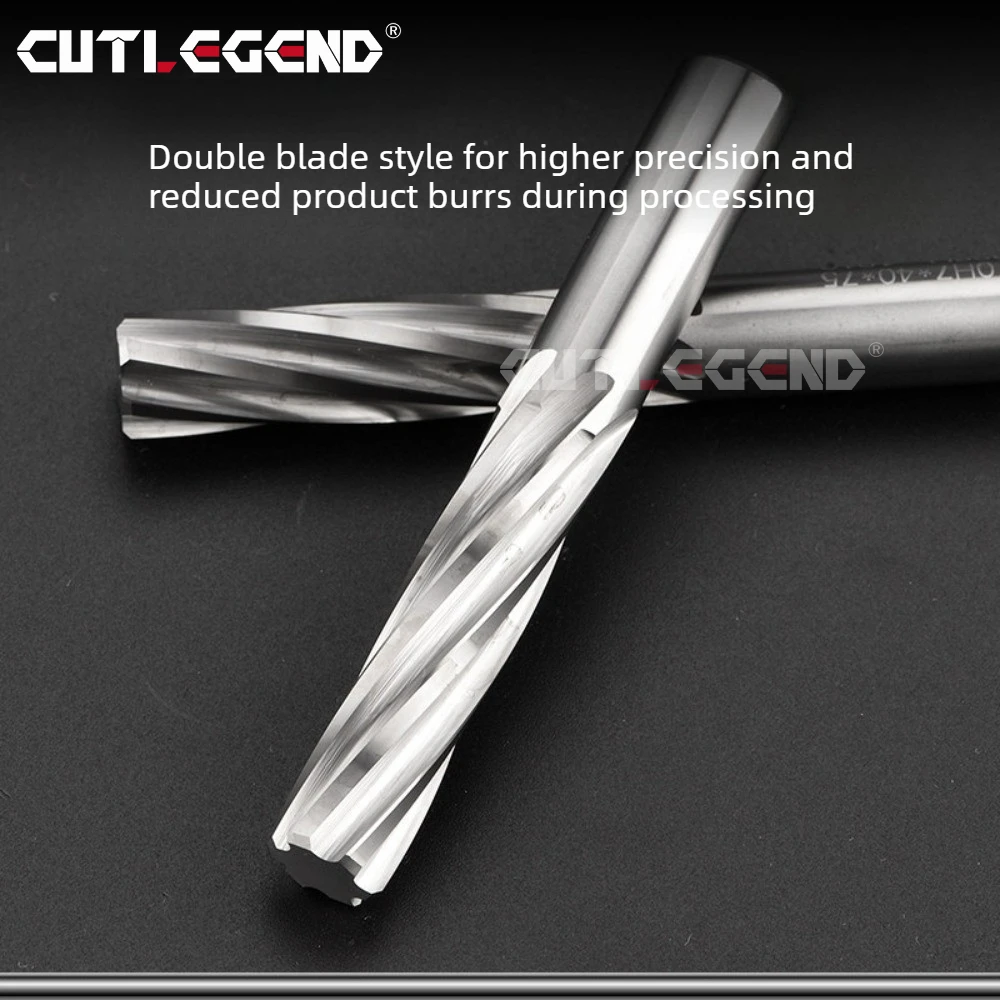 CUTLEGEND Hartmetall-Maschinenreibahle 1.91-3.19 Zwei Dezimalstellen Spiralförmige Nuten Unbeschichtet Toleranz Spannfutter Metallschneider CNC – Detail 4