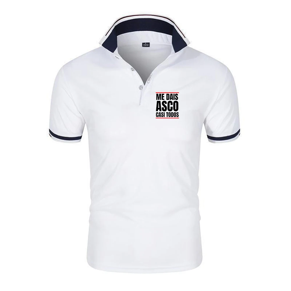 

Me Dais Asco Gasi Download Lightweight Daily Commute Рубашка-поло красивая рубашка против столкновений Свободный дышащий удобный топ