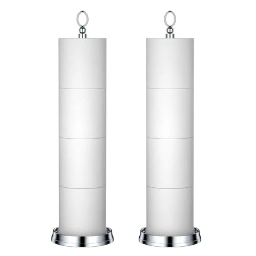 

Держатель для туалетной бумаги с функцией резервного отсека, для ванной комнаты, на 4 рулона, высота 22,5 дюйма