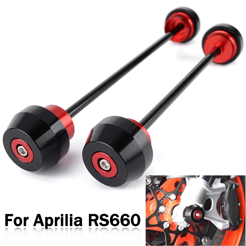 

For 2020-2022 Aprilia RS660 Front Rear Wheel Fork Slider Protector RS 660 RS660 2020 2021 2022 Motorcycle Crash Axle