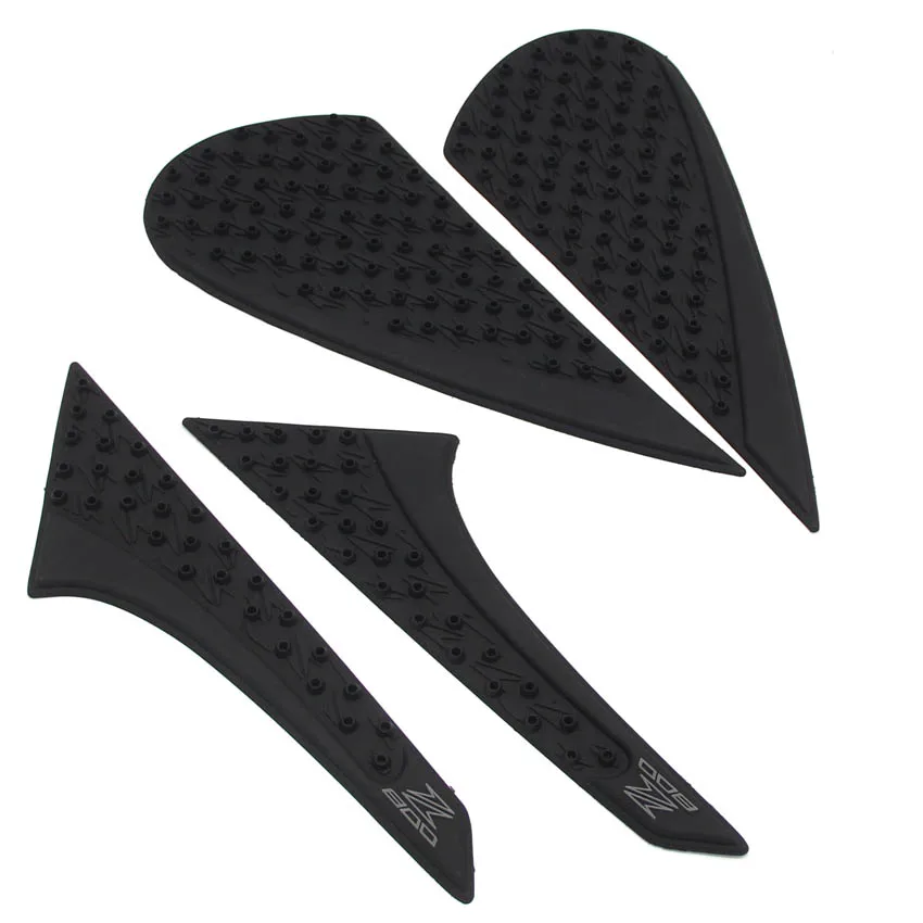 가와사키 ZR800 Z800 ABS 2013-2017 용 오토바이 연료 탱크 패드 미끄럼 방지 스티커 측면 연료 탱크 패드 방수 고무 스티커