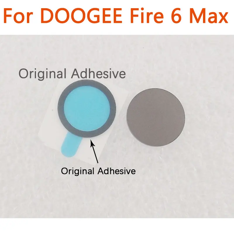 New Original DOOGEE Fire 6 Max Infrared Lens Pass Filter Lens Thermal Imaging Silicon Lens With Adhesive For DOOGEE Fire 6 Phone