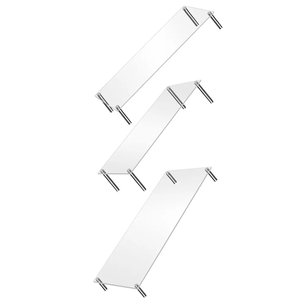 

3 шт., прозрачная подставка для торта, акриловый держатель для кексов для десертов, фруктов, дисплей на свадьбу, вечеринках, мероприятий, акриловая подставка для торта