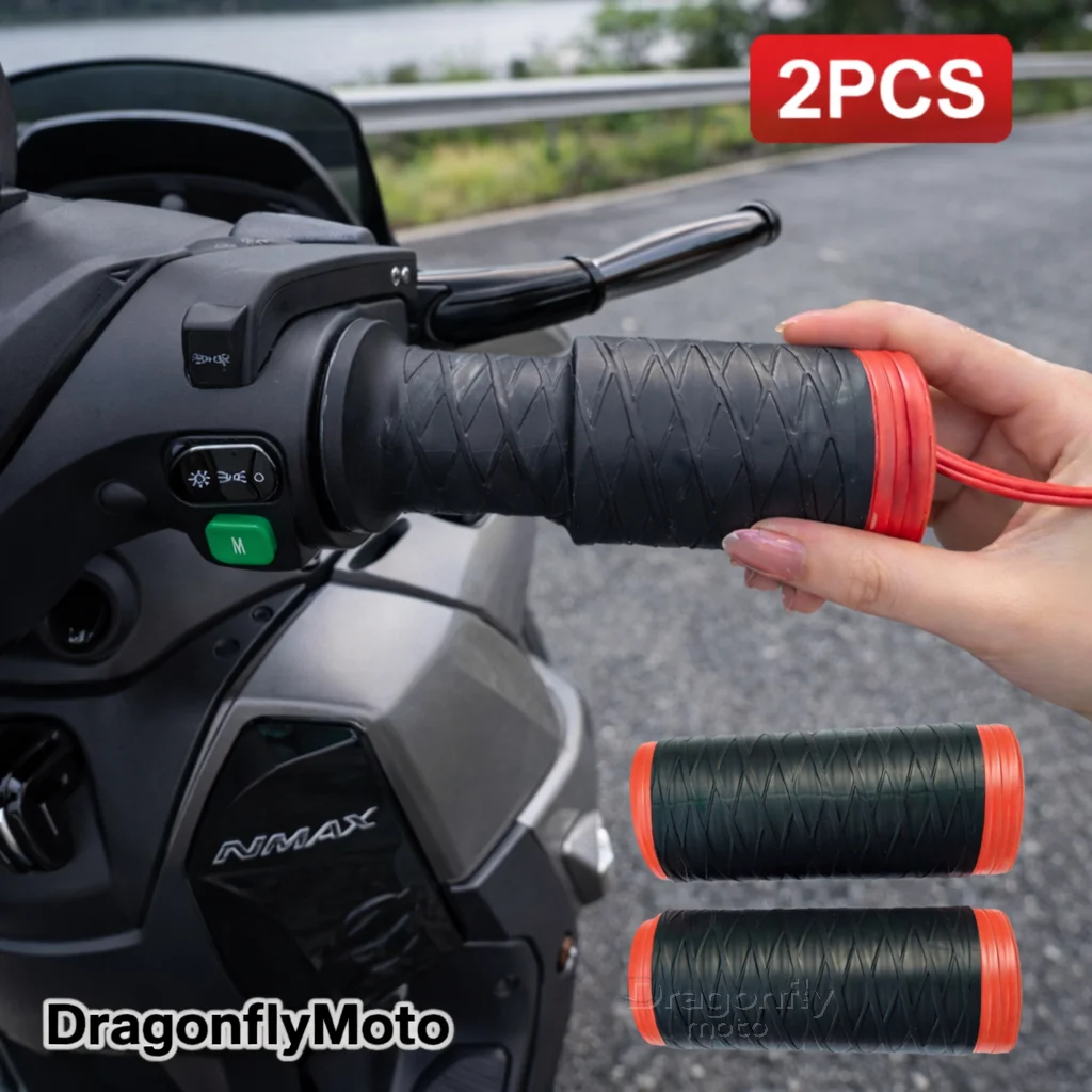 

Motorcycle Silicone Handlebar Cover For YAMAHA NMAX125 NMAX150 NMAX155 NMAX160 NMAX 125 150 155 160 Self Shrinking Non-Slip