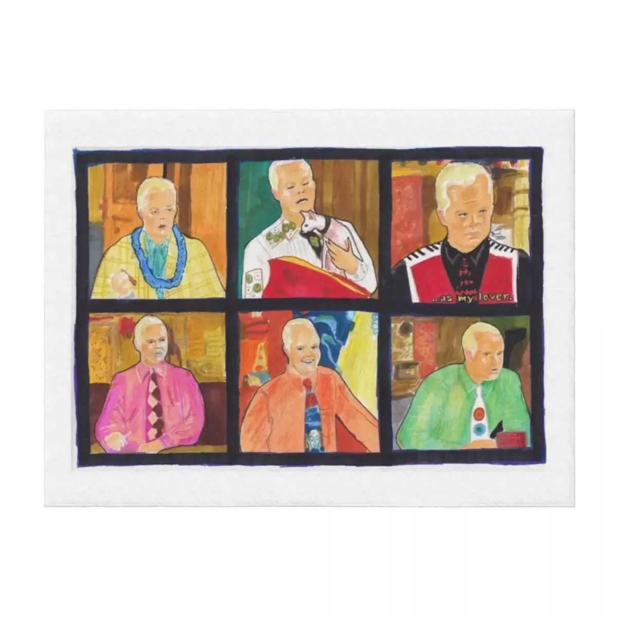 

Gunther-Friends Throw Blanket blankets and throws Picnic Camping Hair Blankets