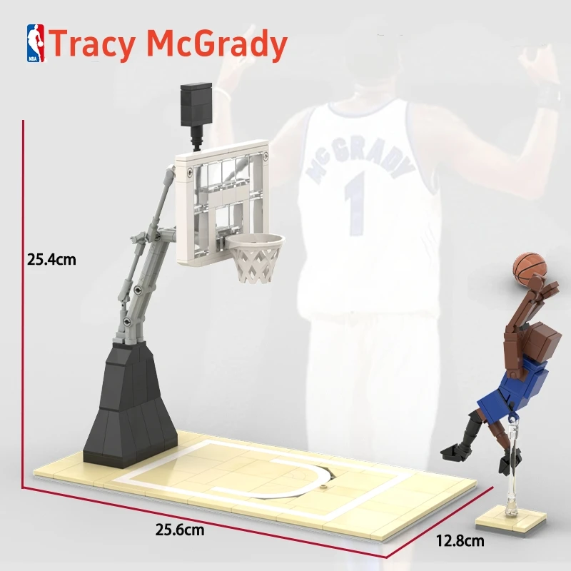 Creative And Fun Professional Basketball Training Center DIY Ornaments Building Blocks Bricks Toys Gifts