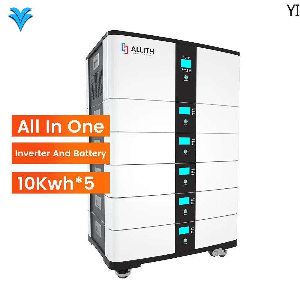 

All in one inverter and LiFePO4 lithium battery 48v 20kw 10kwh Stacked Module Energy Storage Akku