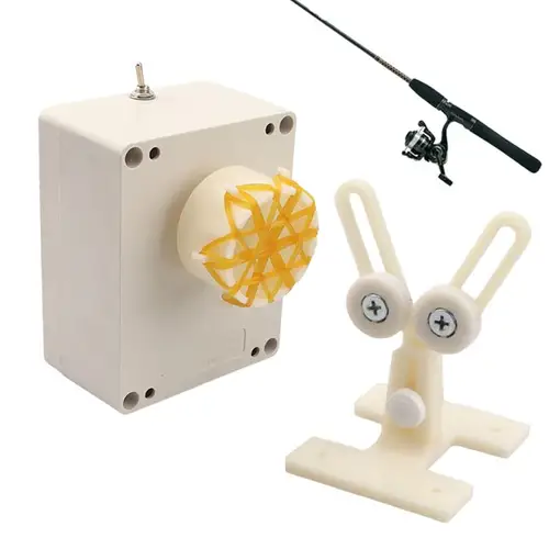 Máquina bobinadora de caña de pescar, bobinadora de caña de pescar con señuelo, 0-40 Rpm, máquina incoladora giratoria de resina epoxi para reparación de cañas de pescar