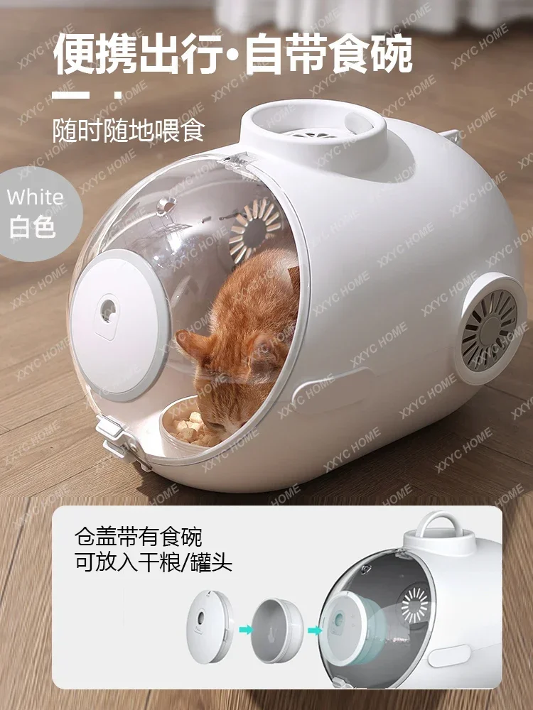 

Space Capsule Cat Bag Portable Outing Pet Cat Dog Flight Case Cat Cage