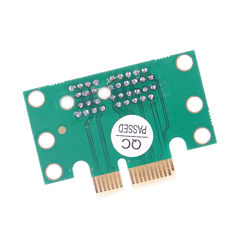 PCI E PCIE X1 to X1 Slot Converter Riser Card 90Degree For 1U Server Chassis Riser Card PCI-E PCI Express X1 Adapter for Desktop