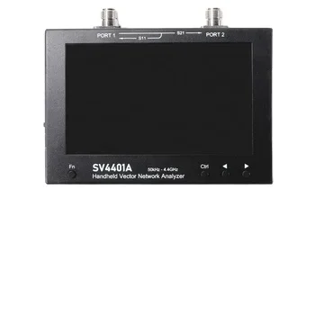 SV4401a 7 inch touch lcd 50khz 4.4ghz vector network analyzer hf vhf uhf antenna analyzer update from nanovna vna