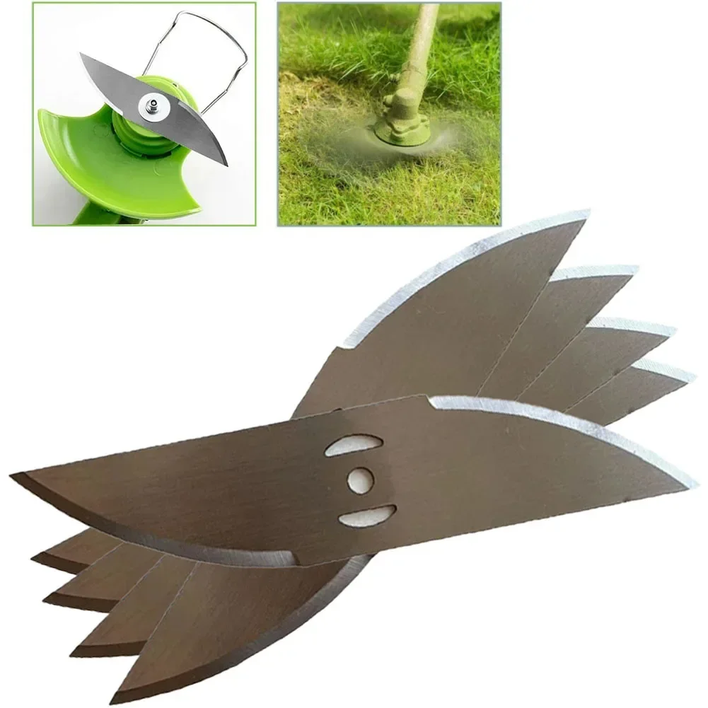 Garden Power Tool Accessories Lawn Mower Saw Blades Grass Trim Metal Grass String Trimmer Head Steel Replacement Fittings 1pcs