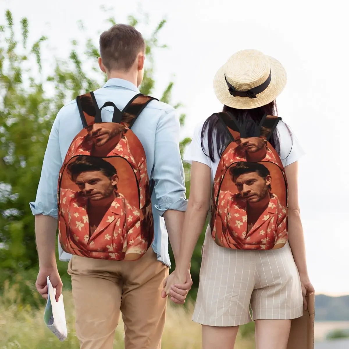 حقيبة ظهر جوناثان بيلي للأولاد والبنات والأطفال والطلاب حقيبة كتب مدرسية للممثل الشرير حقيبة نهارية لرياض الأطفال حقيبة أساسية للمشي لمسافات طويلة #5