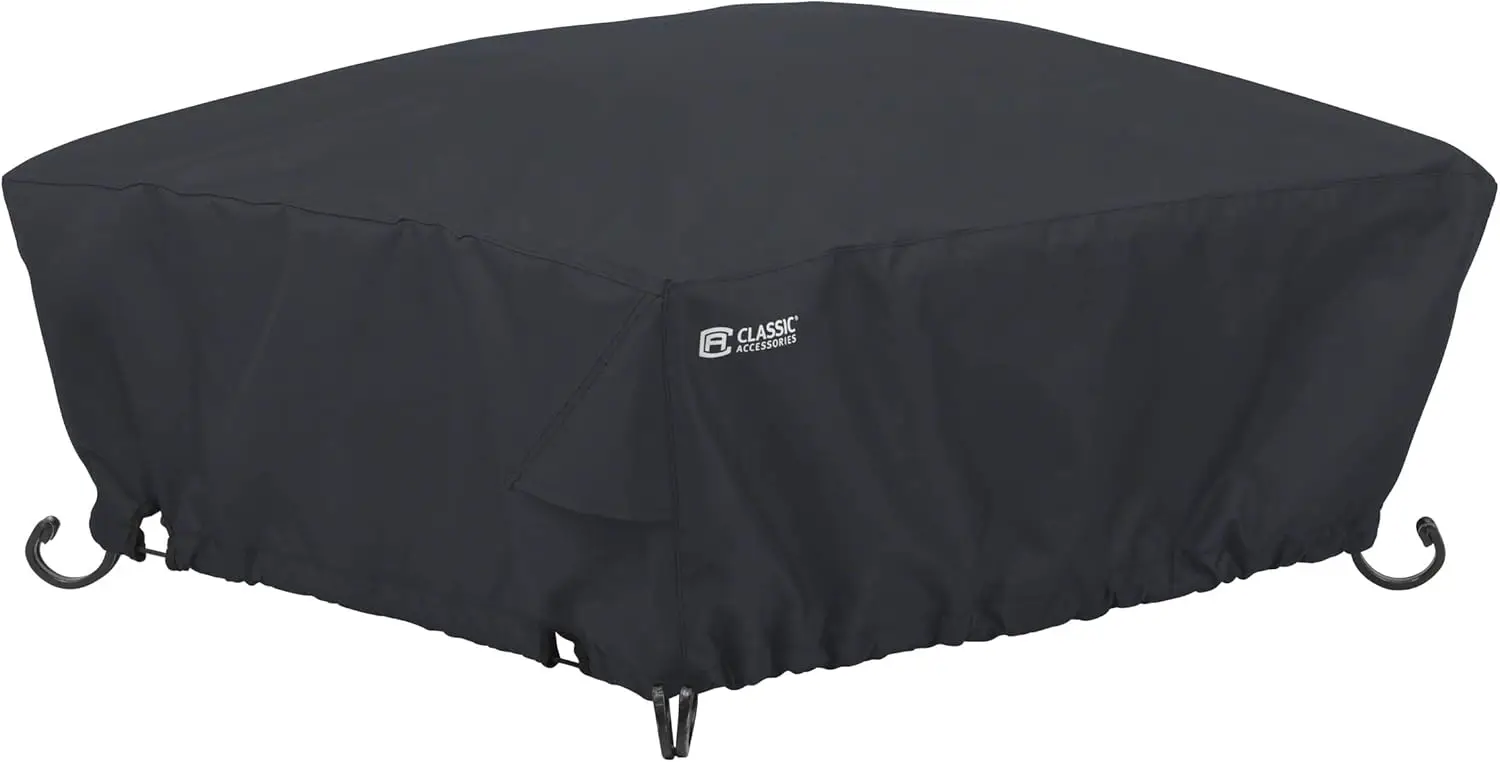 

Water-Resistant 36 Inch Full Coverage Square Fire Pit Cover, Patio Furniture Covers