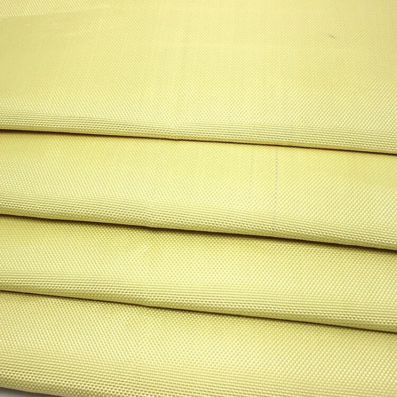 1m Width Yellow Color Plain Kevlar Fabric Aramid Fiber Cloth Bulletproof Fabric for DIY Sewing Clothing Vest Jacket