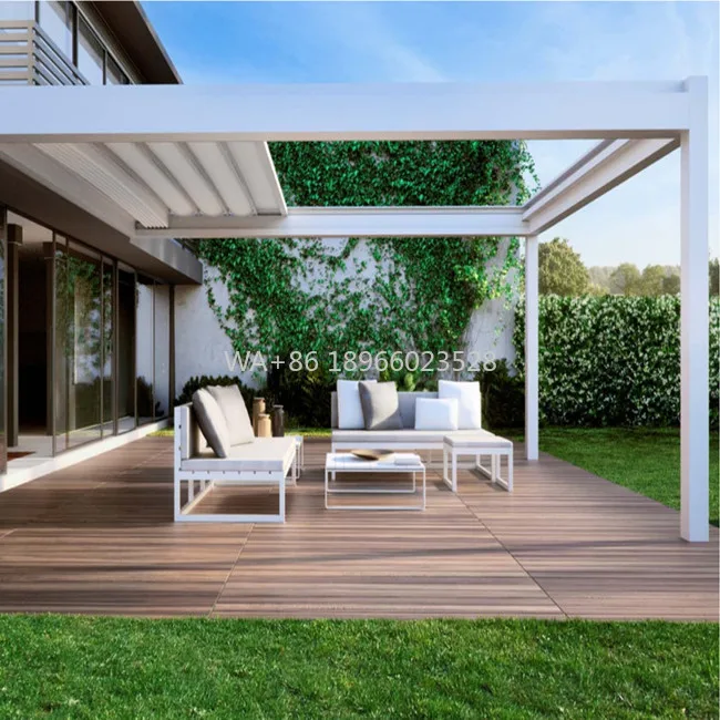 

Выдвижной тент с подсветкой для садовой автоматической стандартной ткани