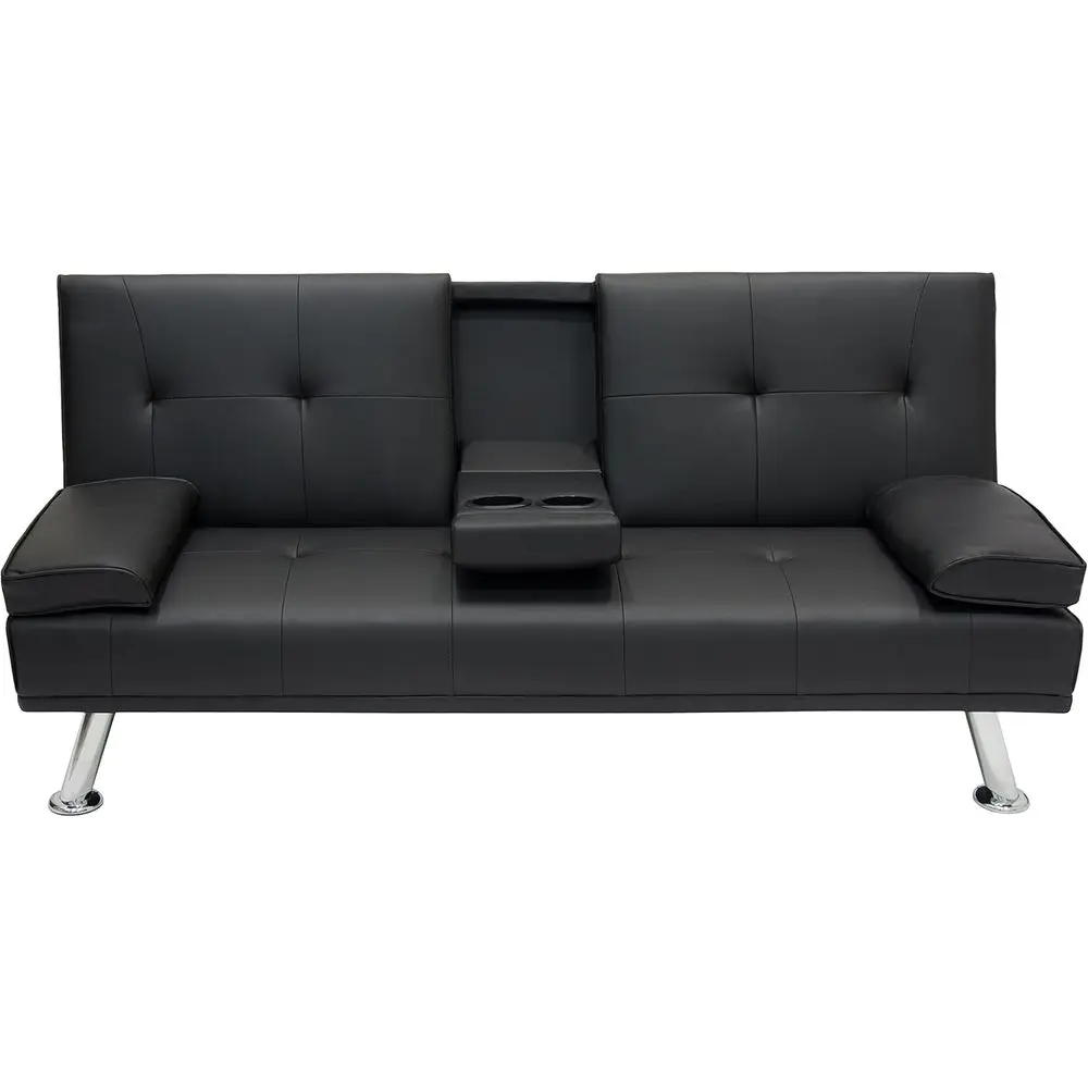 Leisure Reclining Sofa with Cup Holders