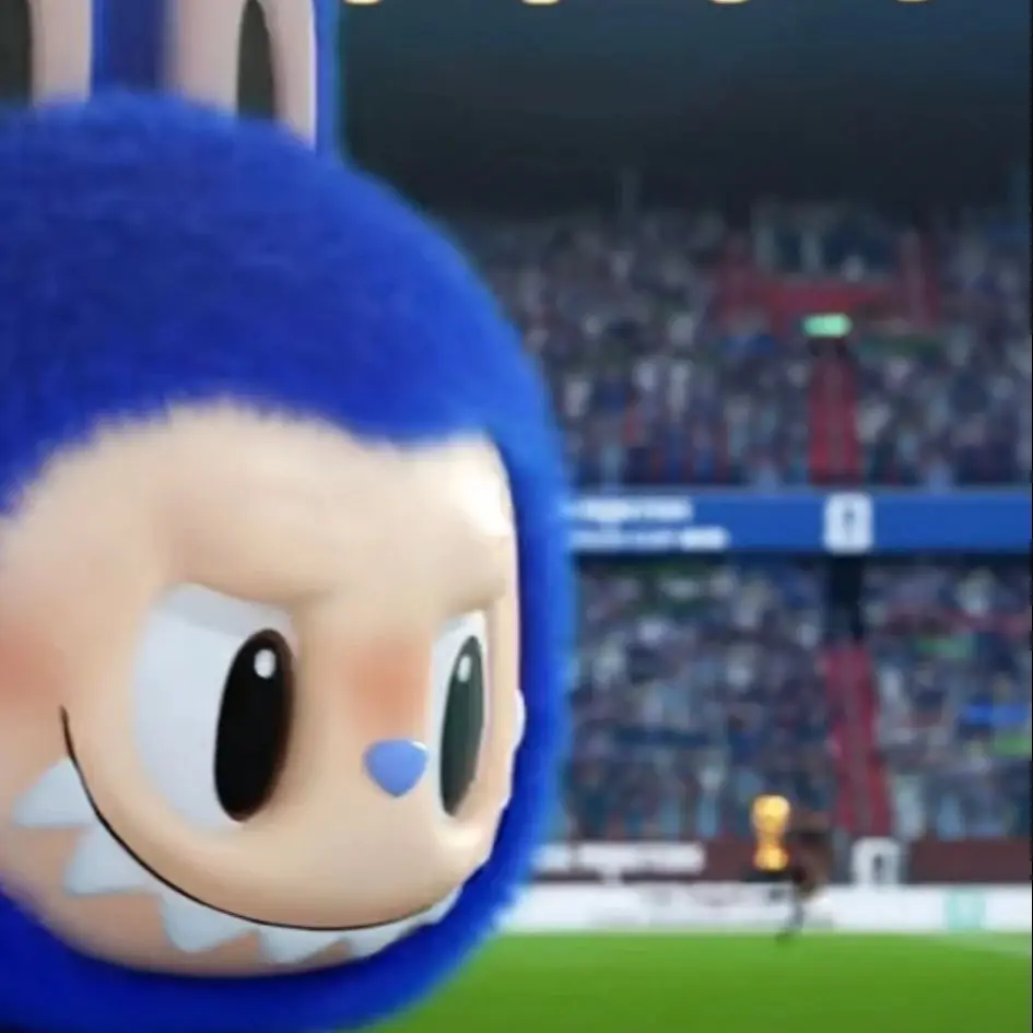 

POP MART LABUBU Monsters FIFA: Серия «Поймай победу» — Виниловая плюшевая кукла в слепой коробке — Коллекционная загадочная игрушка-сюрприз